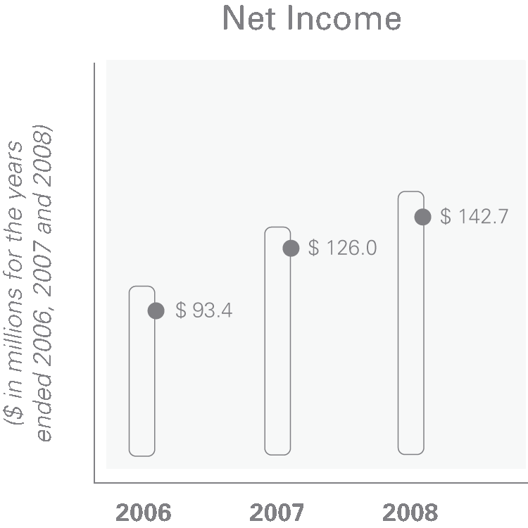Net Income chart